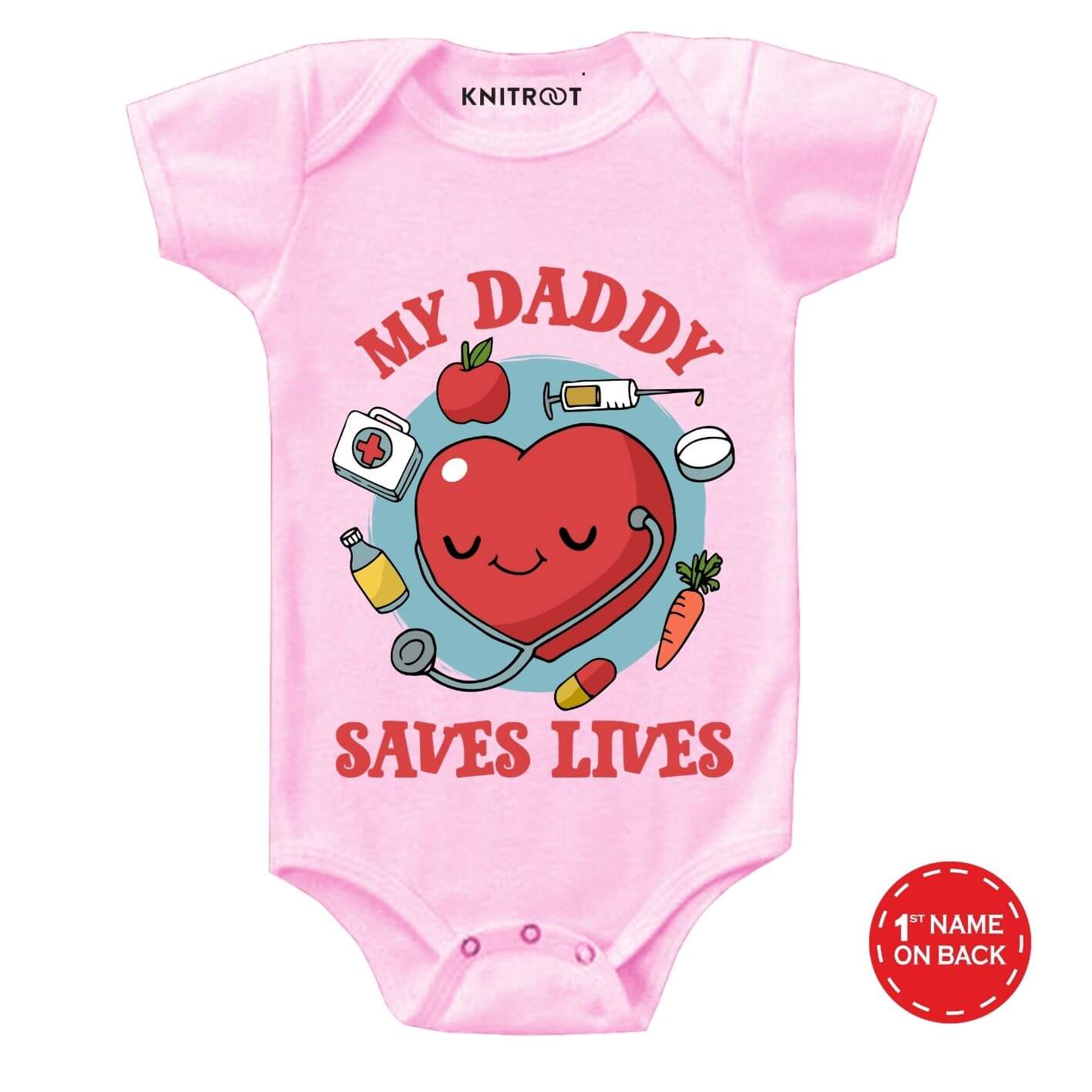 Daddy saves lives Kids Outfit
