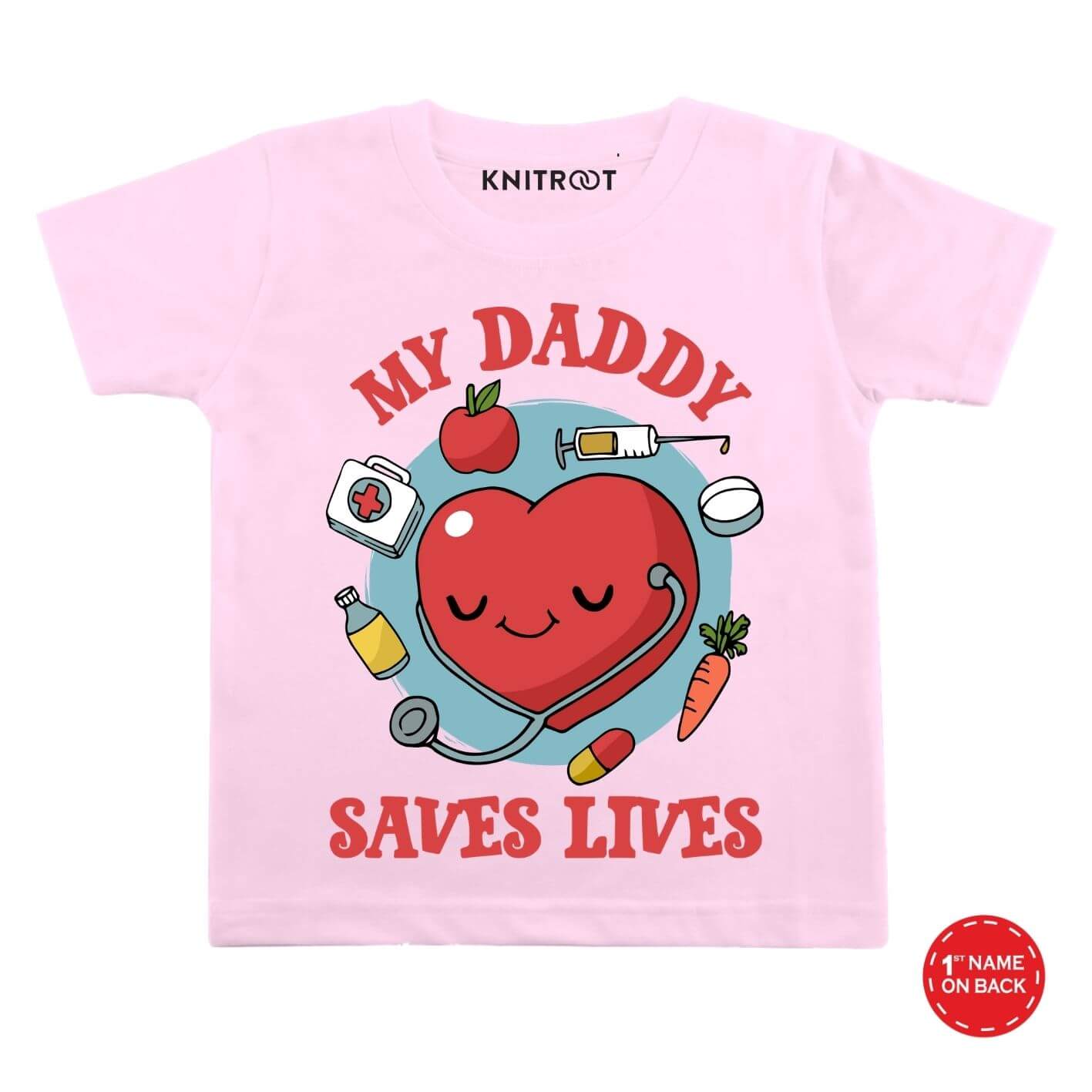 Daddy saves lives Kids Outfit