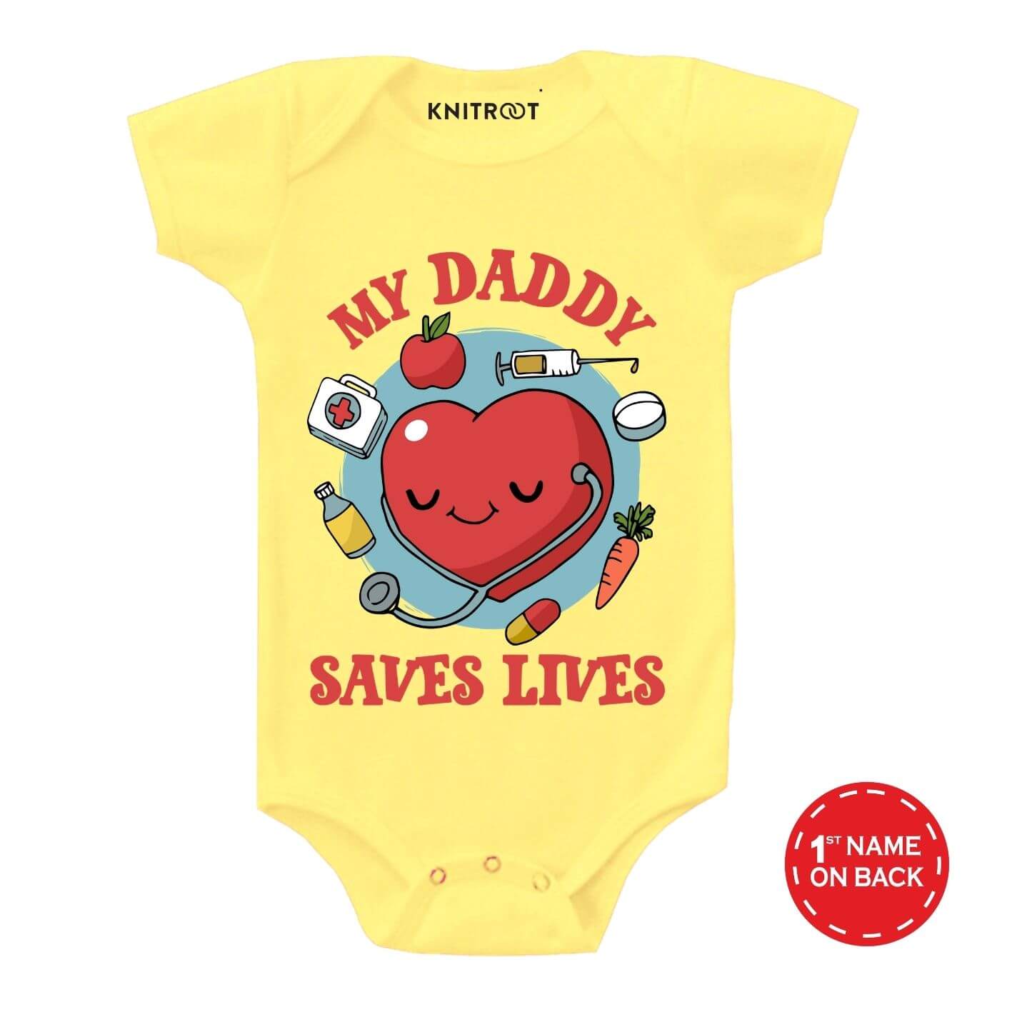 Daddy saves lives Kids Outfit