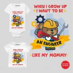 Engineer like Mommy Baby Outfit