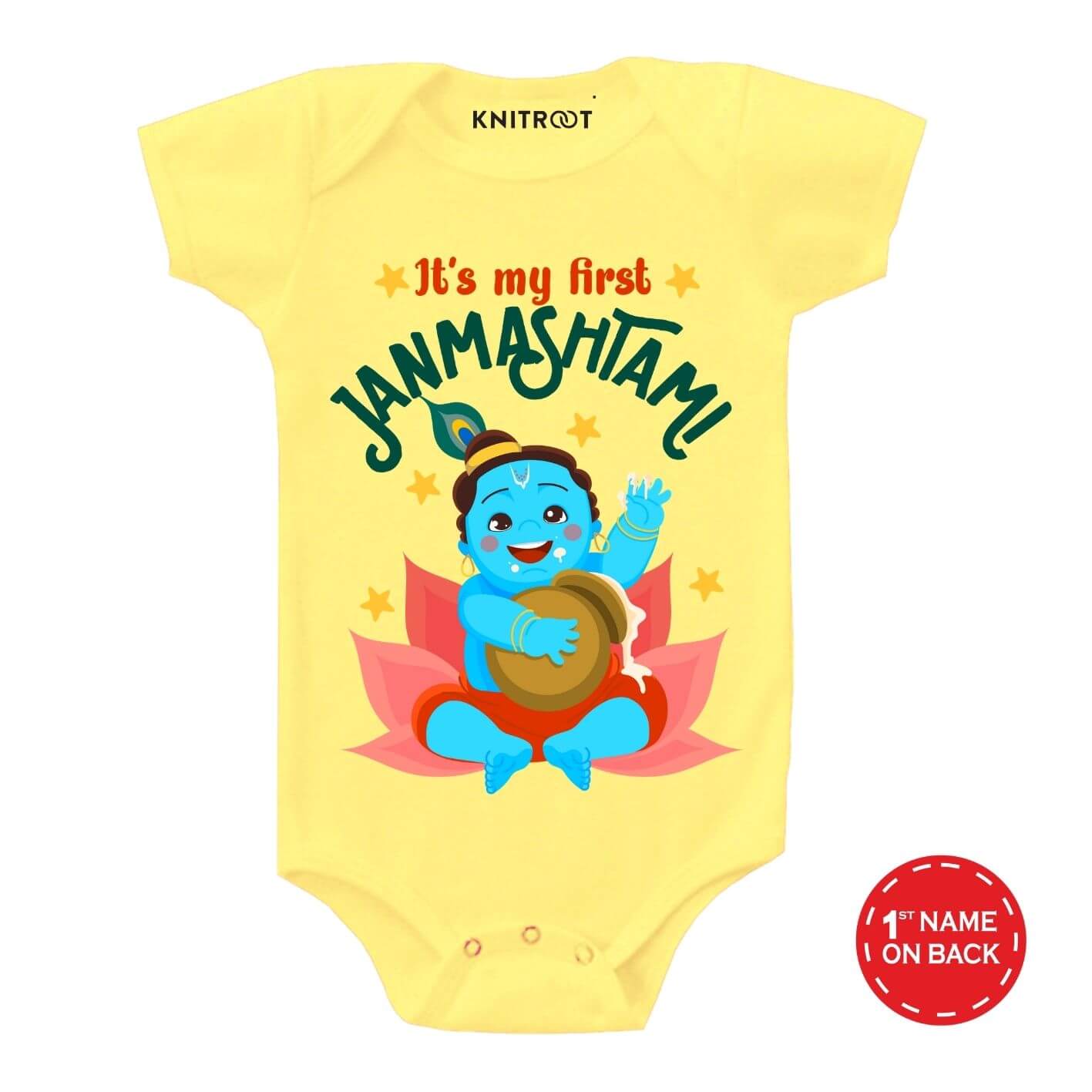 First Janmashtami Baby Wear y