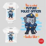 Future Police Officer Baby Wear