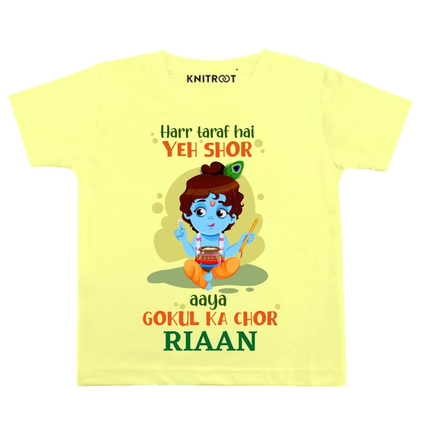 Little Krishna Design Baby Clothes y