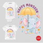 Monsoon Elephant Design Outfit