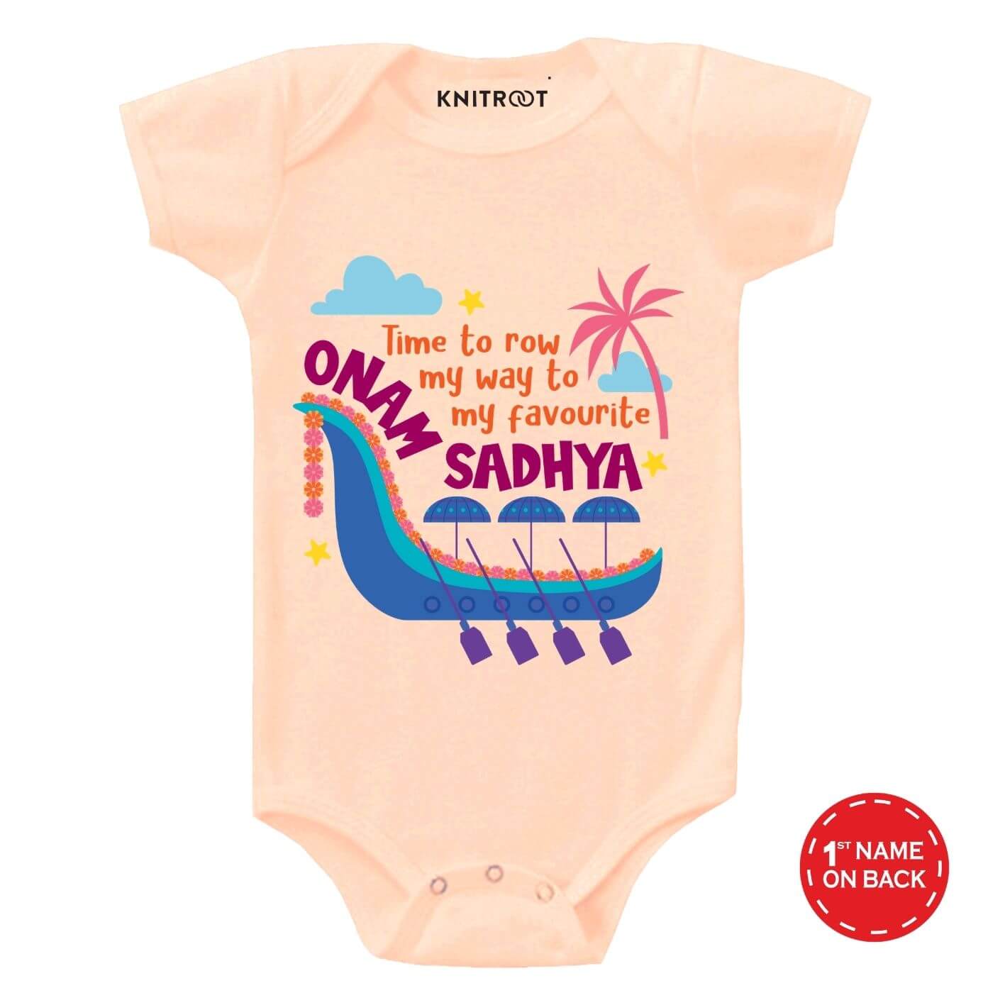 Onam Sandhya Baby Outfit