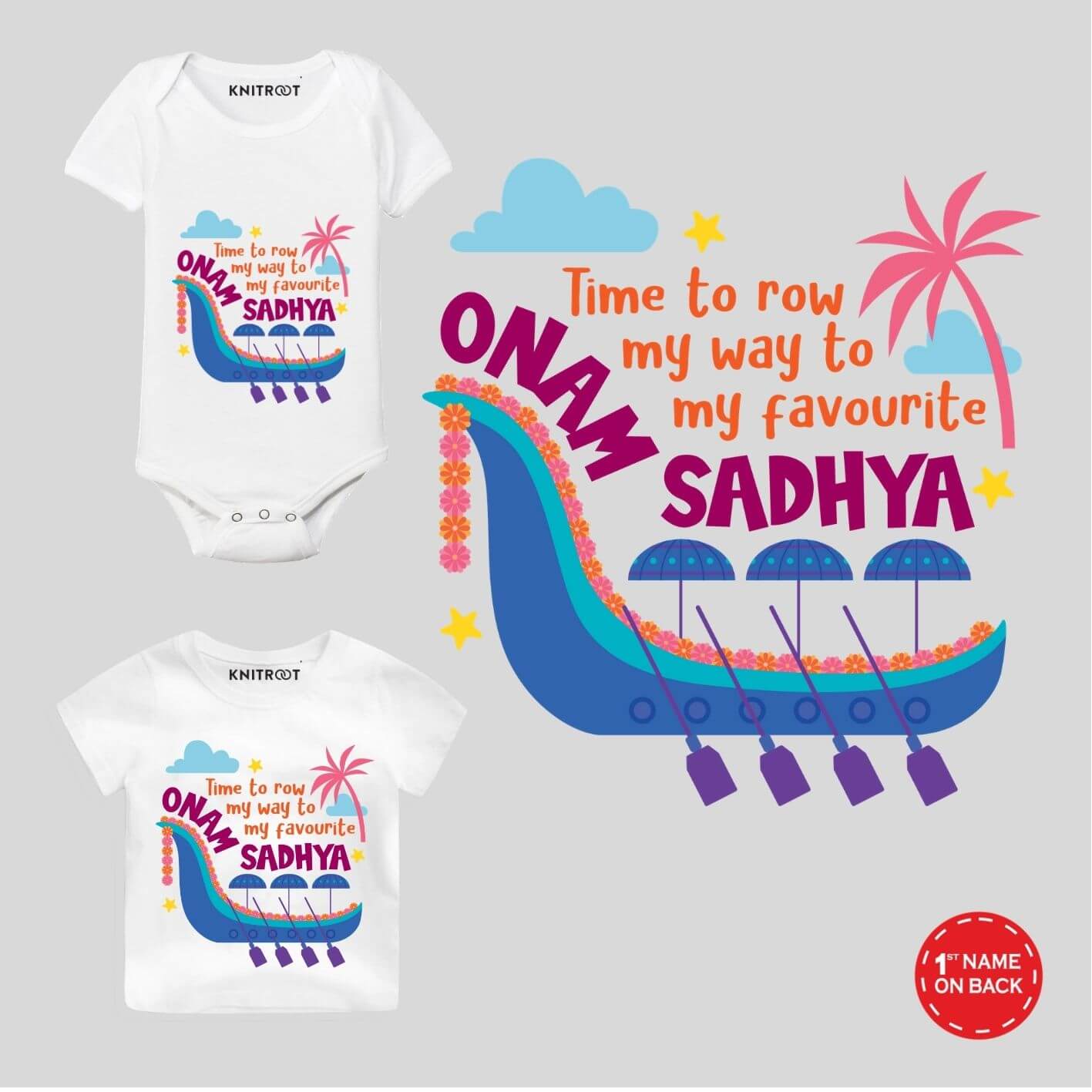 Onam Sandhya Baby Outfit