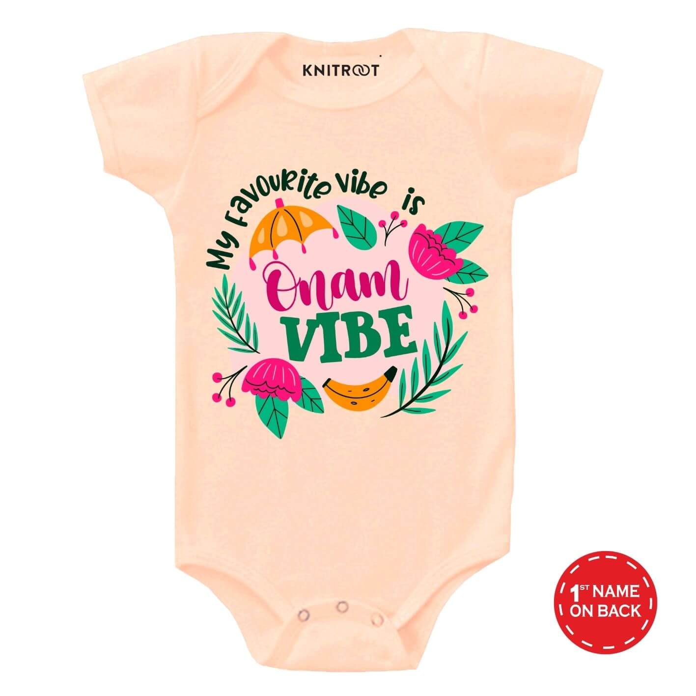 Onam Vibe Onesie & Tshirt