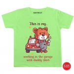 Working in Garage Baby Outfit