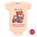 Working in Garage Baby Outfit