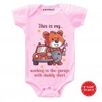 Working in Garage Baby Outfit