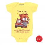 Working in Garage Baby Outfit