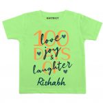 100 days joy Romper & Tshirt