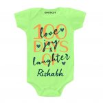 100 days joy Romper & Tshirt