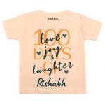 100 days joy Romper & Tshirt