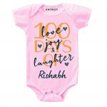 100 days joy Romper & Tshirt