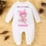 First Rakhi Jumpsuit for Baby Girl