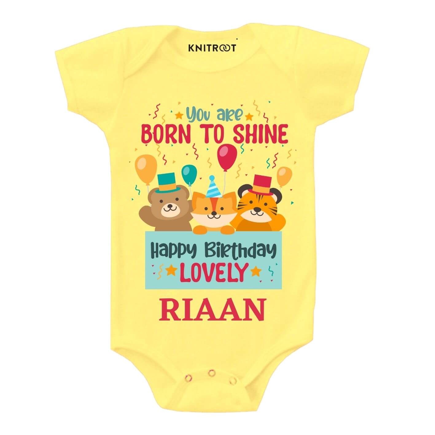 Born to shine Baby Outfit