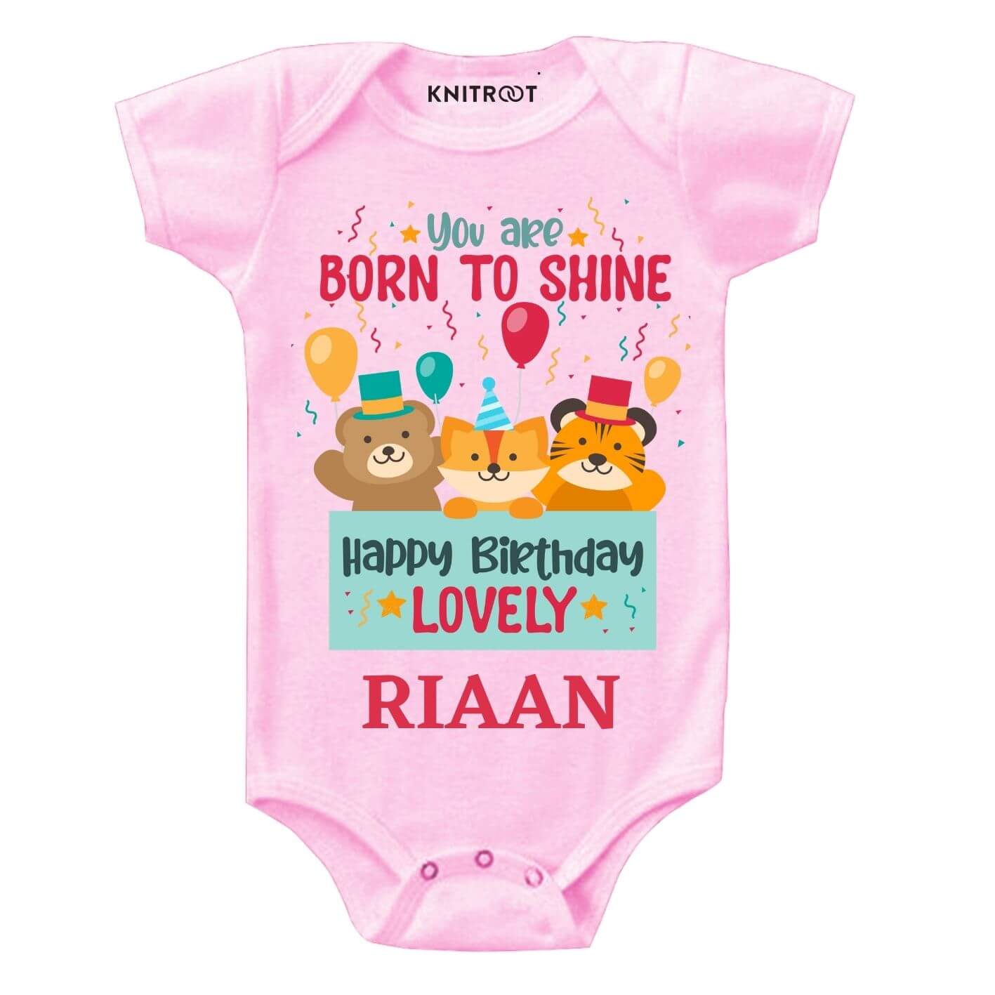 Born to shine Baby Outfit