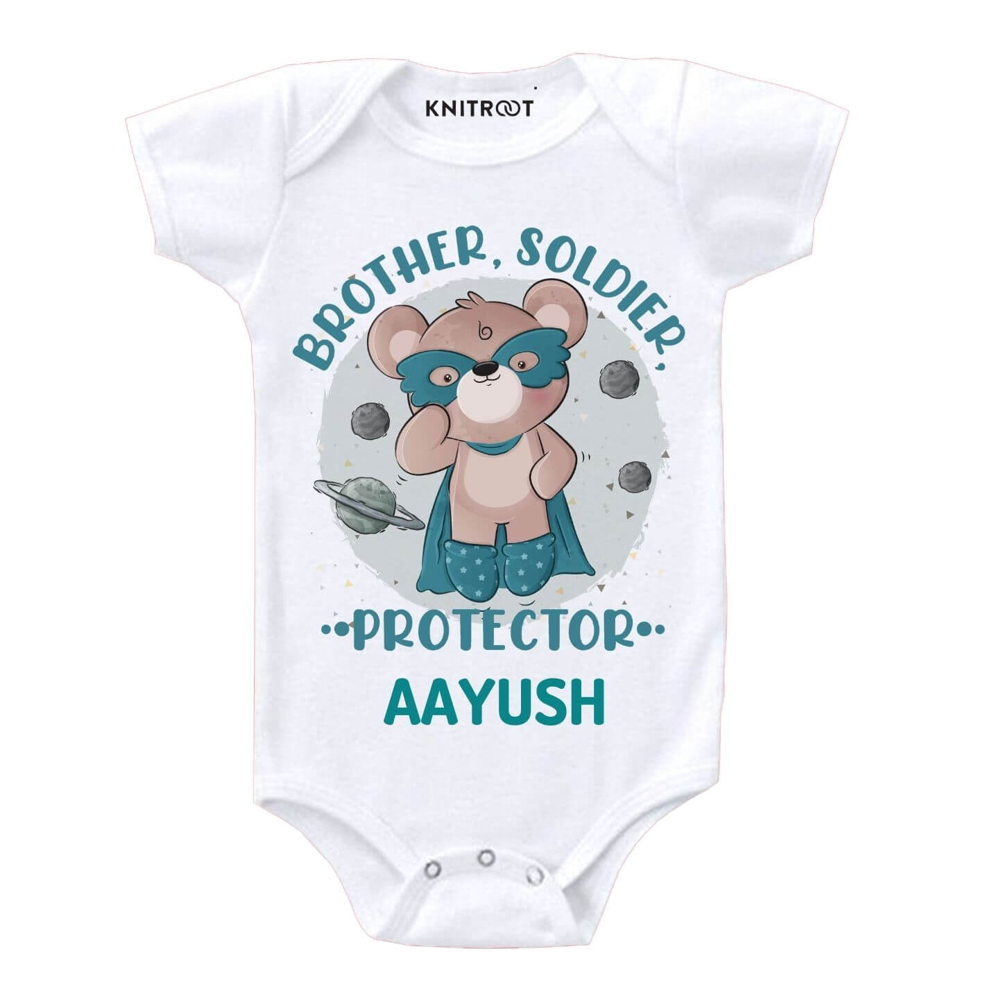 Brother Soldier Baby Outfit