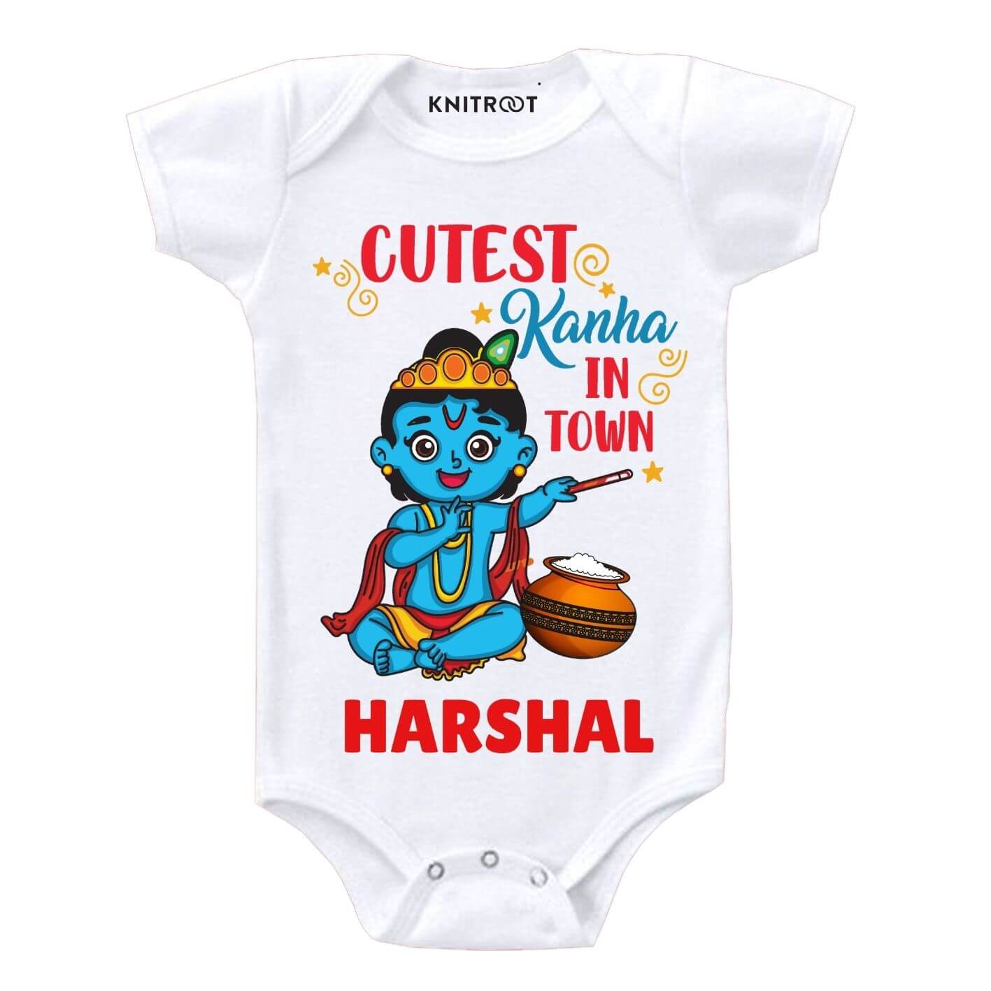 Cutest Kanha Onesie & Tshirt