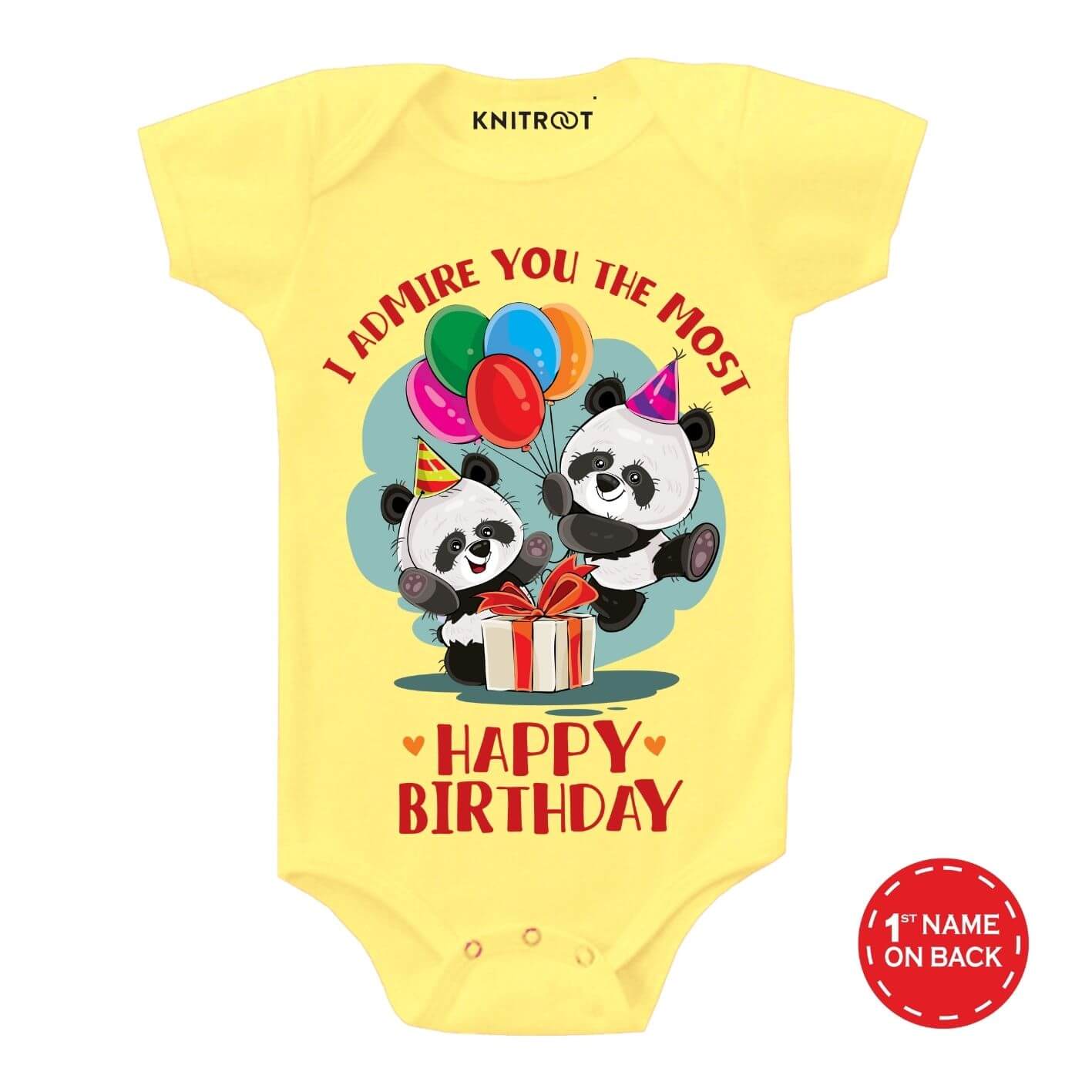 I Admire you Baby Outfit