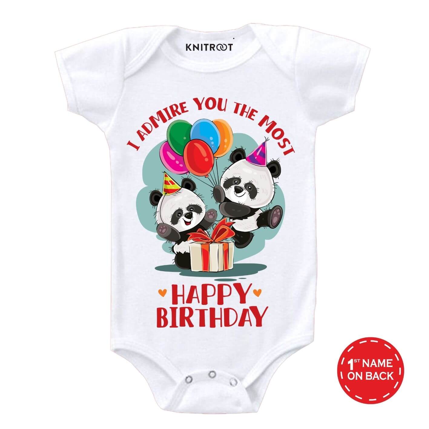 I Admire you Baby Outfit