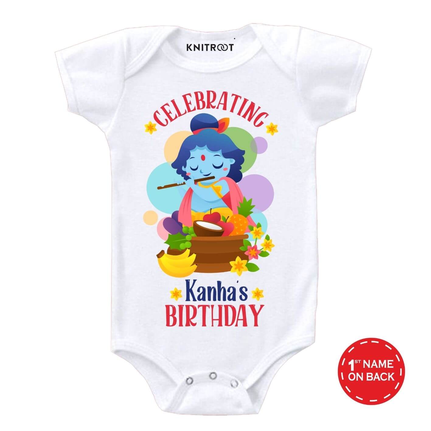 Kanha's Birthday Baby Wear