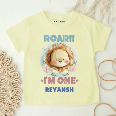 Roar I'm One Baby Outfit