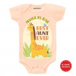 Best Aunt ever Baby Outfit