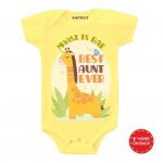 Best Aunt ever Baby Outfit