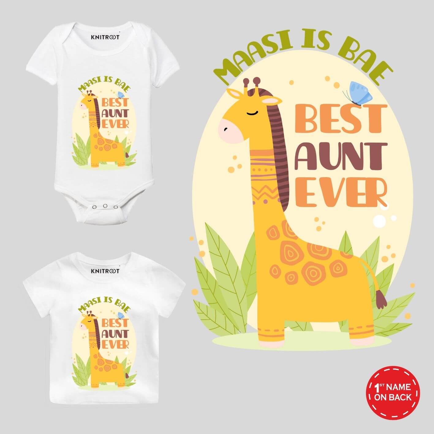 Best Aunt ever Baby Outfit