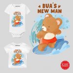 Bua's new Man Onesie & Tees