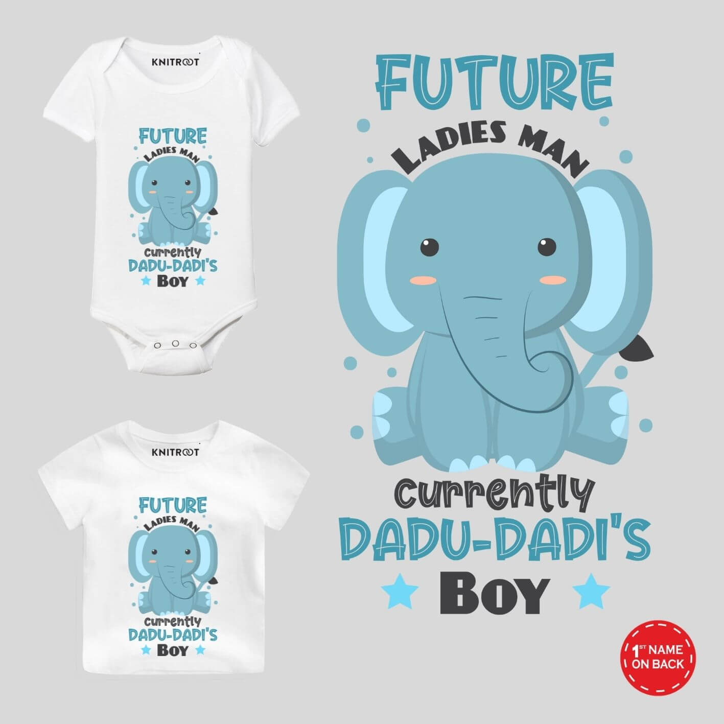 Dadu-Dadi's Boy Baby Outfit