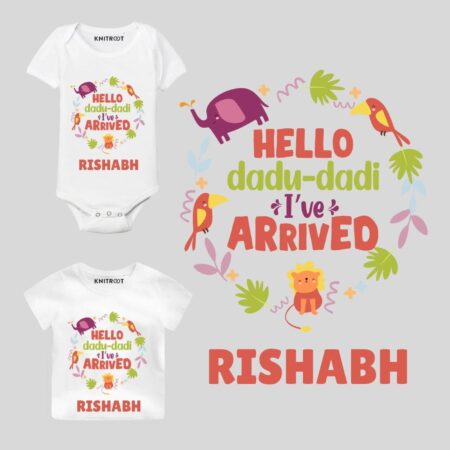 Hello Dadu-Dadi Baby Outfit