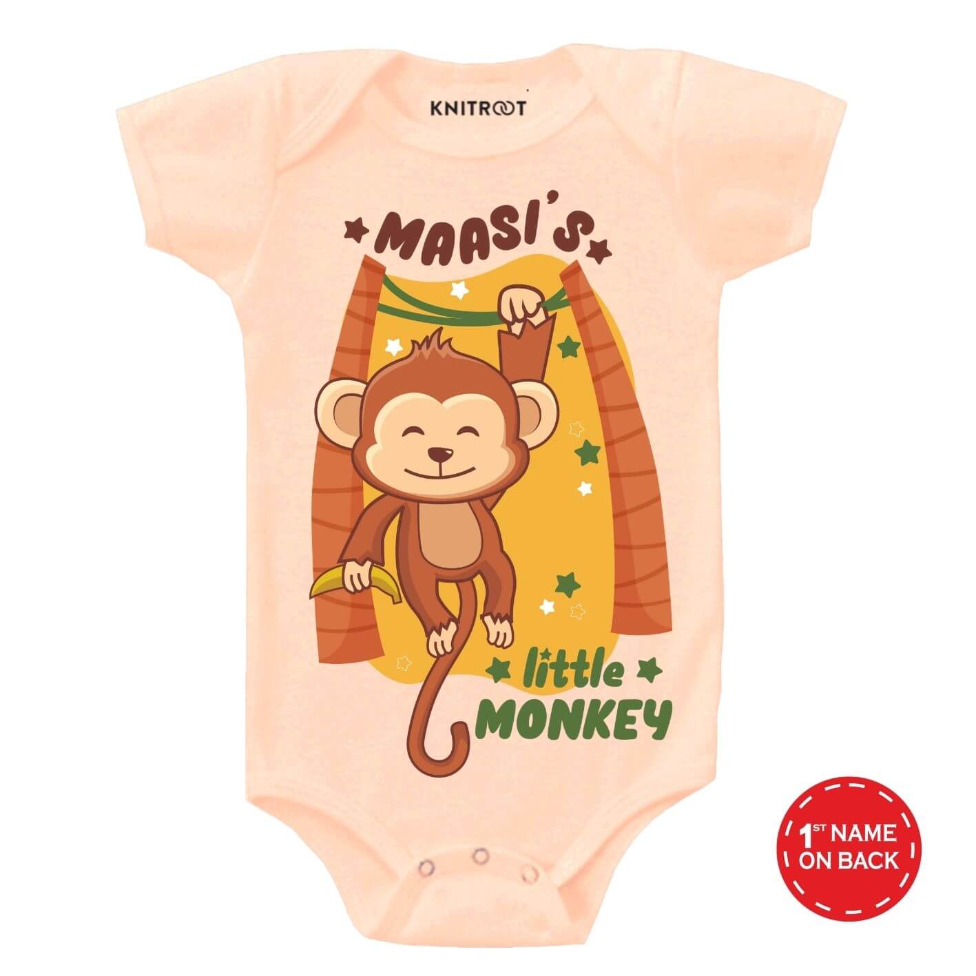 Maasi's Monkey Baby Outfit pe