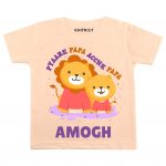 Pyaare Papa Onesie & Tshirt