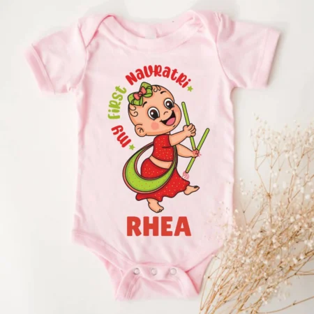 First Navratri Baby Girl Outfit
