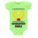 Certified Best Daughter Outfit