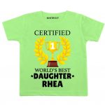 Certified Best Daughter Outfit