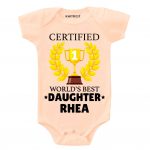 Certified Best Daughter Outfit