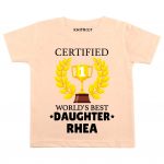 Certified Best Daughter Outfit