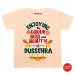 Colour of Dussehra Outfit