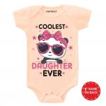 Coolest Daughter Baby Outfit