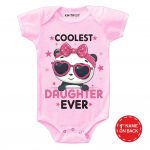 Coolest Daughter Baby Outfit
