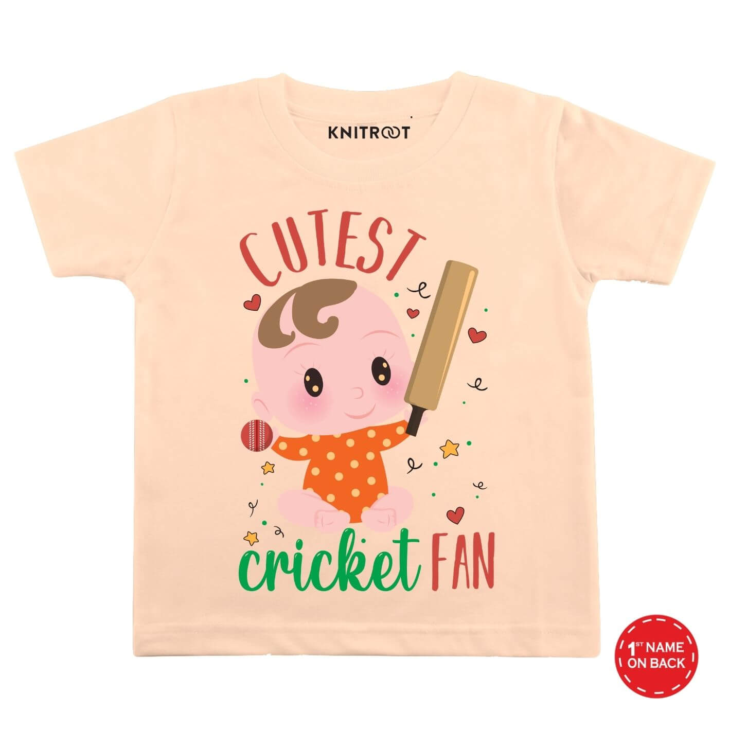Cricket Fan Baby Outfit pe t