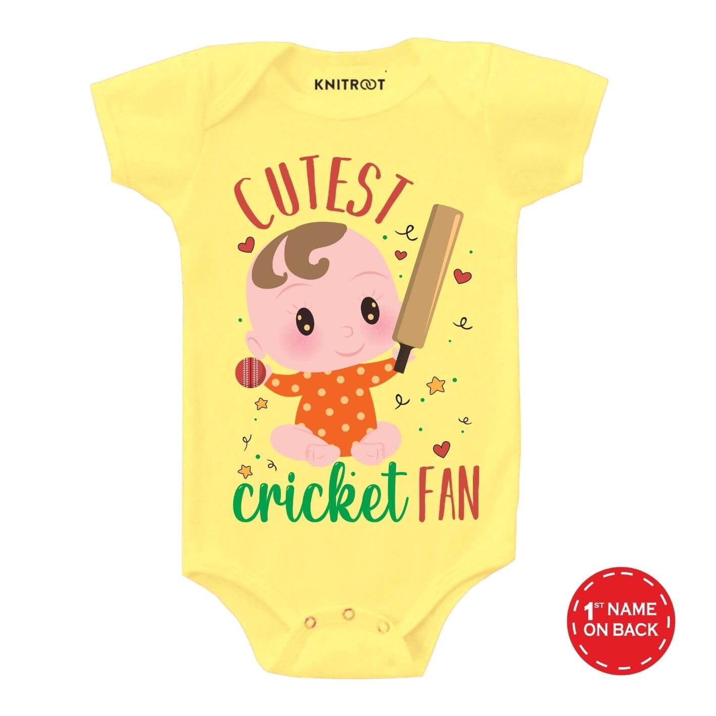 Cricket Fan Baby Outfit y r