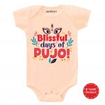 Days of Pujo Baby Outfit