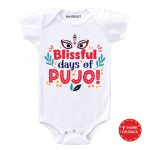 Days of Pujo Baby Outfit