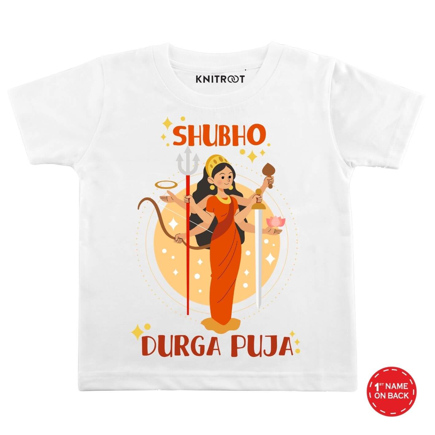 Durga Maa design Outfit w t