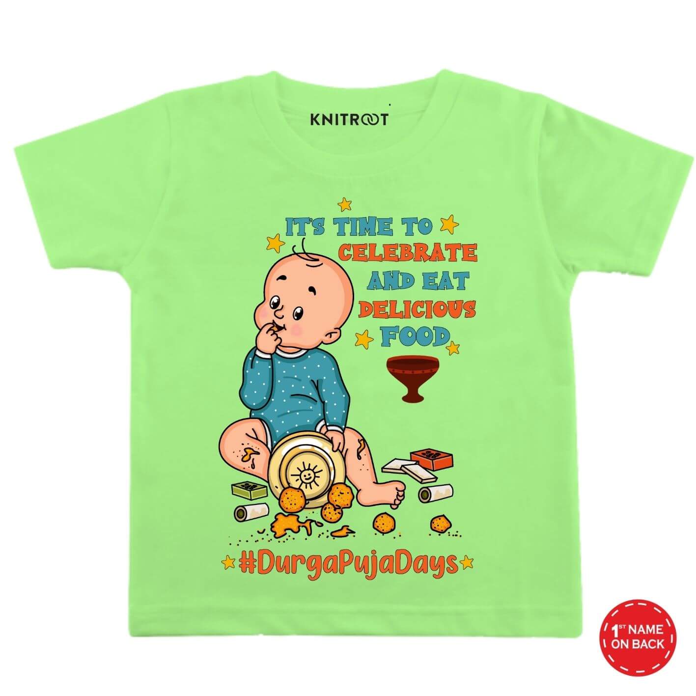 Durga Puja Days Baby Wear